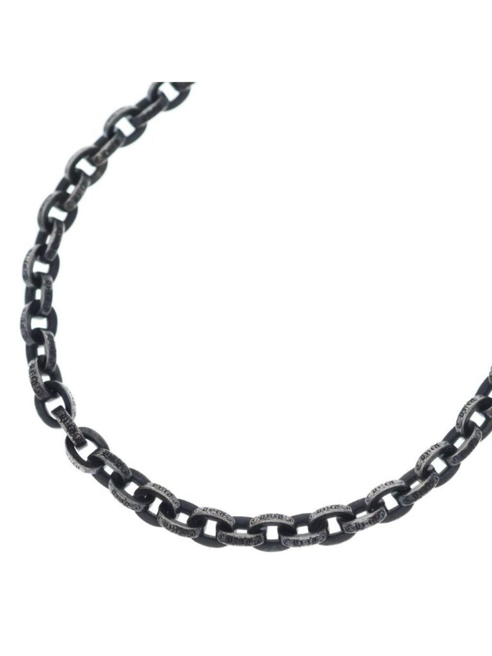 Chrome Hearts Paper Chain 20 Necklace Silver